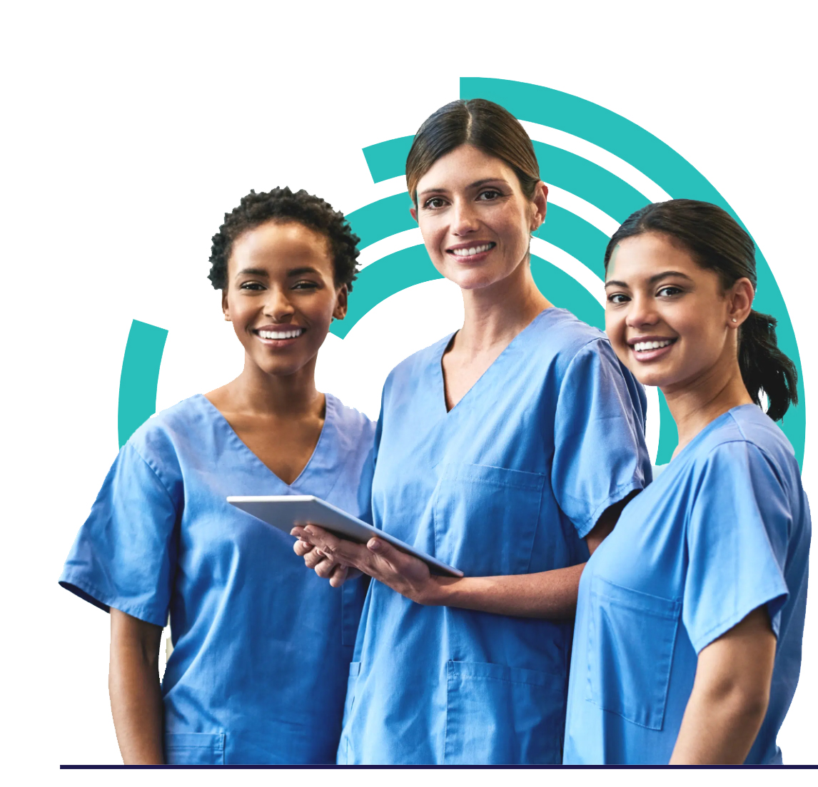Clinician team trio
